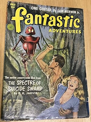 Imagen del vendedor de Fantastic Adventures July 1952 a la venta por biblioboy