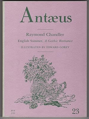 Seller image for Antaeus 23 (Autumn 1976) for sale by Philip Smith, Bookseller