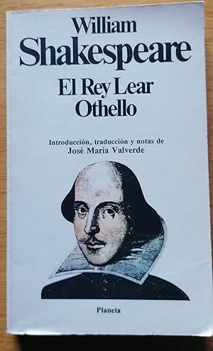 Imagen del vendedor de El Rey lea. Othello a la venta por TU LIBRO DE OCASION
