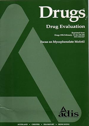 Immagine del venditore per Drugs: Drug Evaluation - Focus on Mycophenolate Mofetil venduto da Biblio Pursuit