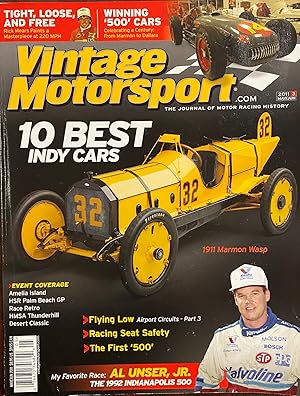 Seller image for Vintage Motorsport - The Journal of Motor Racing History (May/June 2011) for sale by BookMarx Bookstore