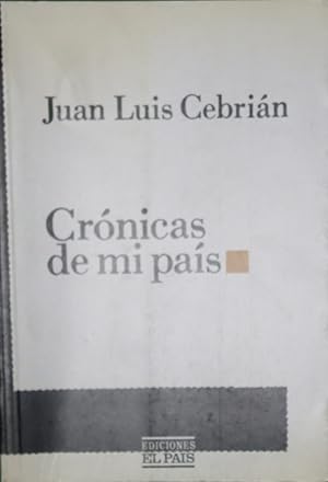 Imagen del vendedor de Crnicas de mi pas a la venta por Librera Alonso Quijano