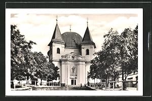 Image du vendeur pour Ansichtskarte Bistritz, Blick zur Kirche mis en vente par Bartko-Reher
