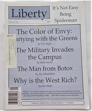 Seller image for Liberty Vol. 18 No. 9 (September 2004) (Libertarian Magazine) for sale by Bloomsbury Books