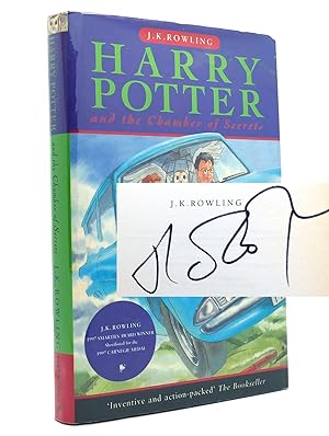HARRY POTTER AND THE CHAMBER OF SECRETS Signed 1st UK