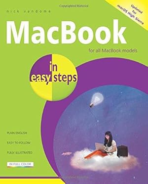 Image du vendeur pour MacBook in easy steps, 6th Edition - covers macOS High Sierra mis en vente par WeBuyBooks