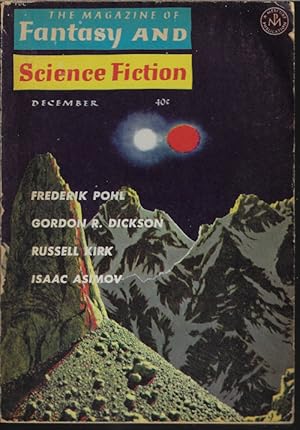 Image du vendeur pour The Magazine of FANTASY AND SCIENCE FICTION (F&SF): December, Dec. 1962 mis en vente par Books from the Crypt