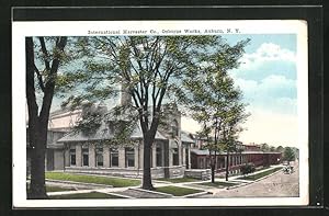 Postcard Auburn, NY, International Harvester Co., Osborne Works