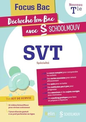 SVT spécialité, nouveau Tle.