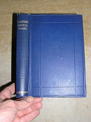 Image du vendeur pour The Poetical Works Of Robert Browning: Complete from 1833 to 1868 and the shorter poems thereafter mis en vente par Neo Books