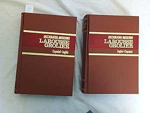 Seller image for Diccionario moderno Larousse Grolier Espaol ? Ingls e Ingls ? Espaol. 2 Tomos. for sale by Librera "Franz Kafka" Mxico.