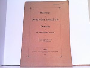 Blatt Gieboldehausen / Gradabteilung 55, No. 24 . Erläuterung zur Geologischen Karte von Preußen ...