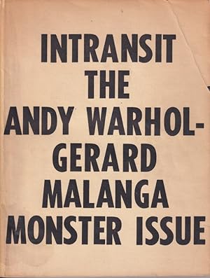 Immagine del venditore per INTRANSIT : THE ANDY WARHOL - GERARD MALANGA MONSTER ISSUE venduto da Studio Books