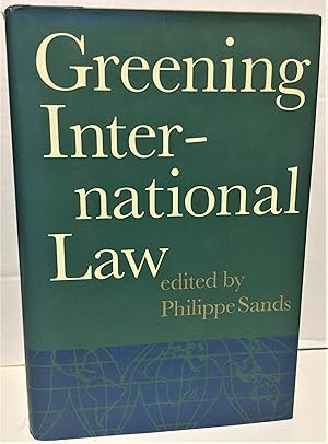 Immagine del venditore per Greening International Law venduto da Philosopher's Stone Books