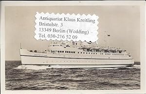 Fährschiff " Deutschland ". 1 Orig.- Ansichtspostkarte