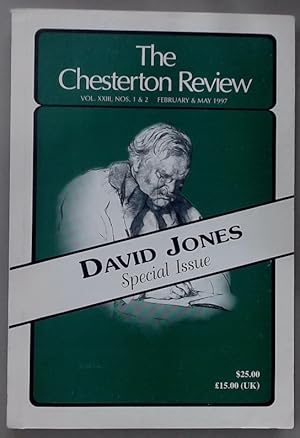 Bild des Verkufers fr Chesterton Review. Volume 23, No 1 & 2, 1997. David Jones Special Issue. zum Verkauf von Plurabelle Books Ltd