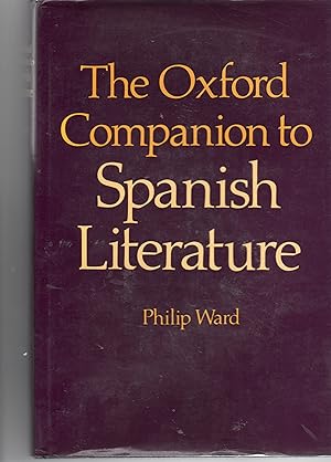 The Oxford Companion to Spanish Literature