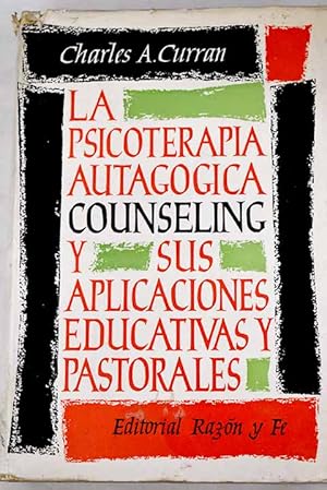 Imagen del vendedor de La psicoterapia autaggica a la venta por Alcan Libros