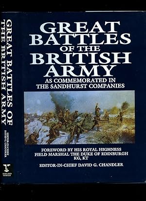 Image du vendeur pour Great Battles of the British Army | As Commemorated in the Sandhurst Companies mis en vente par Little Stour Books PBFA Member