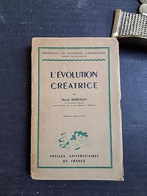 L'Evolution créatrice