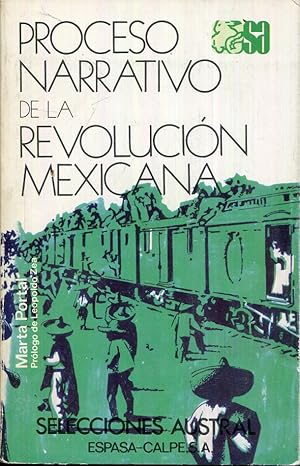 Imagen del vendedor de Proceso narrativo de la revolucin mexicana a la venta por Rincn de Lectura