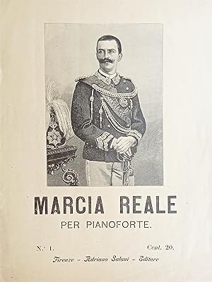 Seller image for Spartiti - Fanfara e Marcia Reale d'ordinanza Esercito Italiano per Pianoforte for sale by Chartaland