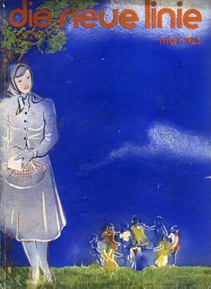 bauhaus die neue linie. Mai 1933 Umschlag Moholy-Nagy