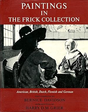 Bild des Verkufers fr The Frick Collection: An Illustrated Catalogue: Volume I: Paintings: American, British, Dutch, Flemish, and German zum Verkauf von LEFT COAST BOOKS