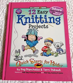 Imagen del vendedor de 12 Easy Knitting Projects: Twelve Easy Knitting Projects (Quick Start for Kids) a la venta por Windy Hill Books