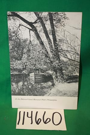 Seller image for On the Belmont Canal Fairmont Park Philadelphia Postcard for sale by Princeton Antiques Bookshop