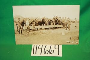 Seller image for World War One Soldiers + Horses RPPC Real Photograph Postcard for sale by Princeton Antiques Bookshop