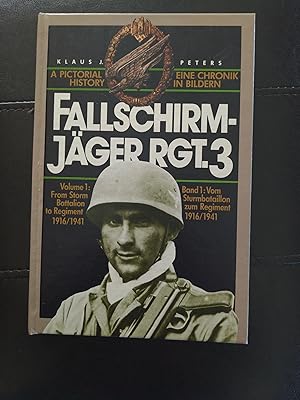 Seller image for Fallschirmjager RGT, 3, Vol. 1 for sale by Forecastle Books