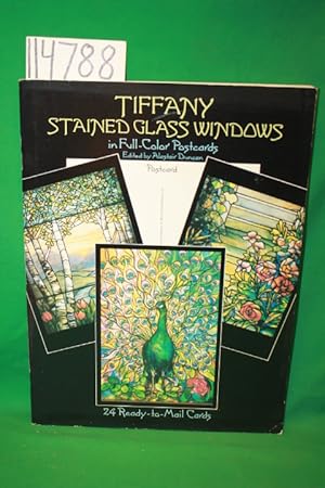 Seller image for Tiffany Stained Glass Windows in Full Color Postcards 24 Ready to Mail Cards for sale by Princeton Antiques Bookshop