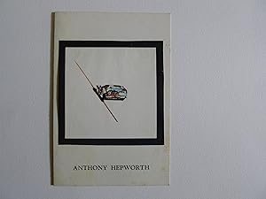 Immagine del venditore per Anthony Hepworth. Drawings and Sculpture. The Space. 5 Young Street, W.8. 11 April-11 May 1981. venduto da Roe and Moore