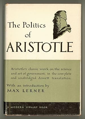 Bild des Verkufers fr Aristotle, The Politics Translated by Benjamin Jowett Modern Library Book No. 228 Vintage hardcover Book from 1970 zum Verkauf von Brothertown Books