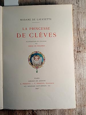 La Princesse de Clèves