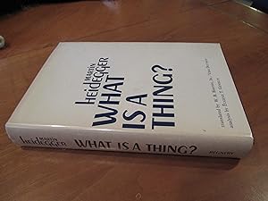 Immagine del venditore per What Is A Thing? venduto da Arroyo Seco Books, Pasadena, Member IOBA