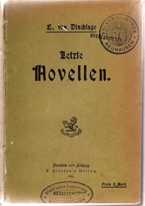 Letzte Novellen,