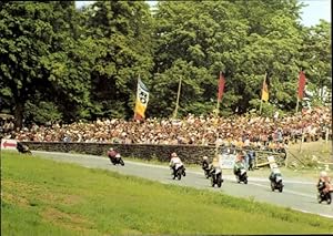 Ansichtskarte / Postkarte Schleiz im Vogtland Thüringen, Schleizer Dreieck Rennen 1980, Naturtrib...