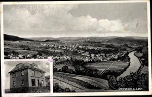 Ansichtskarte / Postkarte Odersbach Weilburg an der Lahn Hessen, Totalansicht der Ortschaft
