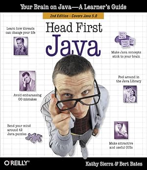 Bild des Verkufers fr Head First Java: A Brain-Friendly Guide (English Edition) zum Verkauf von Antiquariat Mander Quell