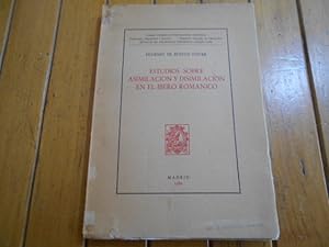 Imagen del vendedor de Estudios sobre asimilacin y disimilacin en el ibero romnico a la venta por Librera Camino Bulnes