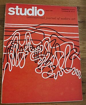 Studio International. Journal of Modern Art. Incorporating the Studio. Volume 175 Number 898. Mar...