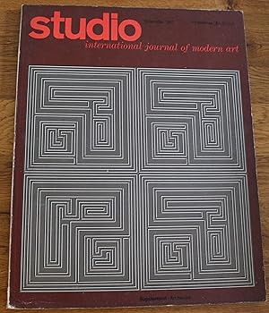 Seller image for Studio International. Journal of Modern Art. Incorporating The Studio. Number 174 Number 894, November 1967. for sale by Fountain Books (Steve Moody)