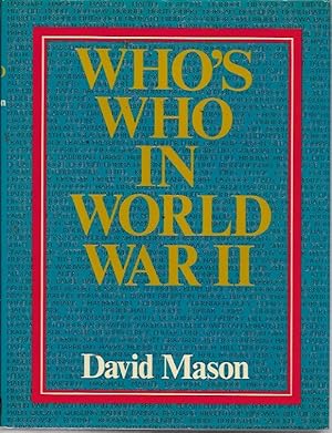 Seller image for Who's Who in World War II for sale by Bookfeathers, LLC