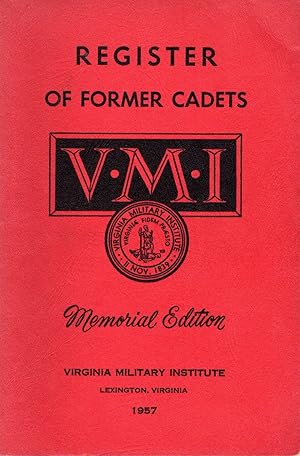 Register of Former Cadets, Memorial Edition, 1957