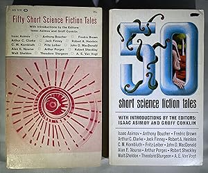 *SIGNED* Fifty (50) Short Science Fiction Tales (PLUS reading copy)