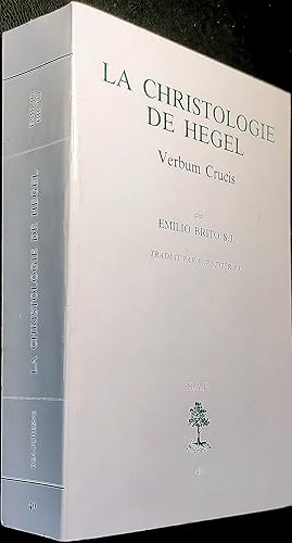 Seller image for La Christologie de Hegel. Verbum crucis. for sale by Le Chemin des philosophes