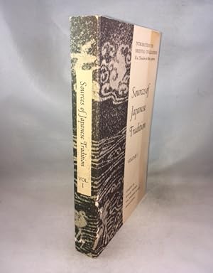 Seller image for Sources of Japanese Tradition, Vol. 1 for sale by Great Expectations Rare Books