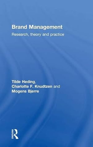 Immagine del venditore per Brand Management: Research, Theory and Practice venduto da WeBuyBooks